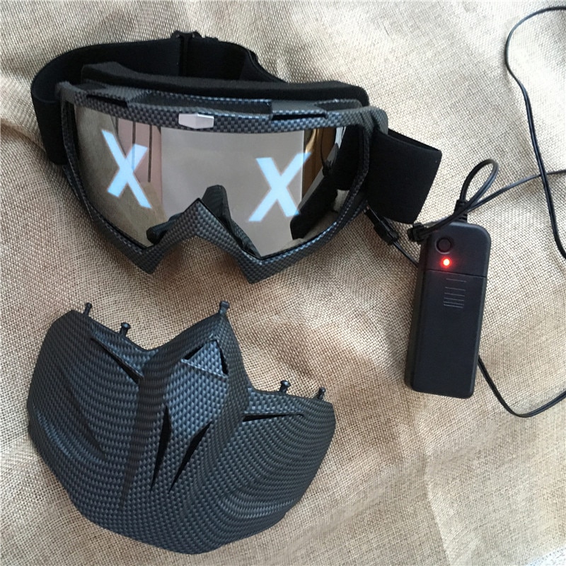 Led Light Glasses Mask at Angela Colter blog