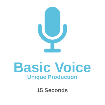 Unique Basic Voice Production 15 seconds