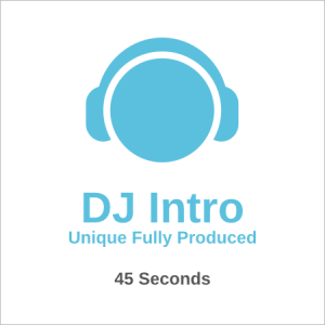 Unique Fully Produced DJ Intro 45 seconds