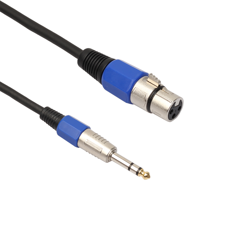Onsale 1pc 3Pin XLR Jack Male to 1/4 6.35mm Female Plug Stereo Microphone  Adapter Cable Cord Mayitr - DJ Drops and Jingles