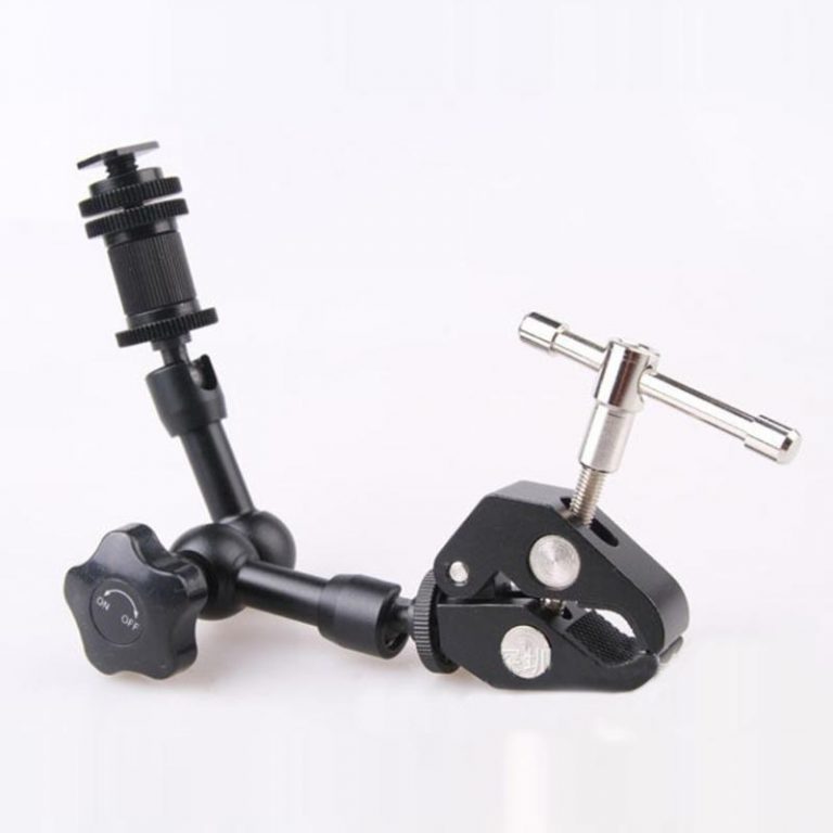 Fotografia Monopod Handle Clip Bracket Crab Claw Clamp Tripod