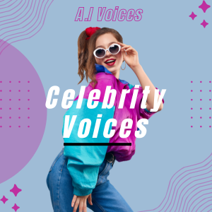 create a celebrity voice