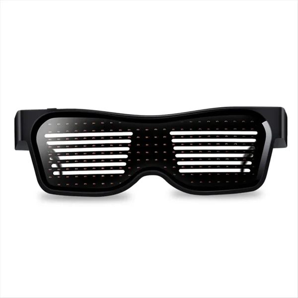 PARTY LED Glasses App Control Light Up Party Glasses Programmable